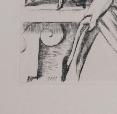 Robert CAMI (1900-1973)
Nu, 1945
Gravure...
