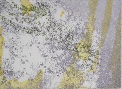 Camille BRYEN (1907-1977)
Lever de lune abstrait,...