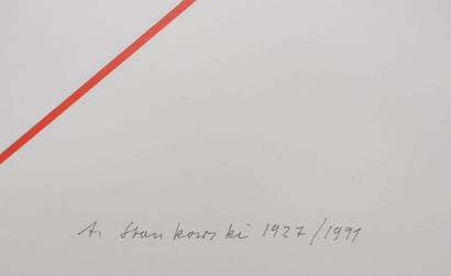 Anton STANKOWSKI(1906-1998)
Composition géométrique,...