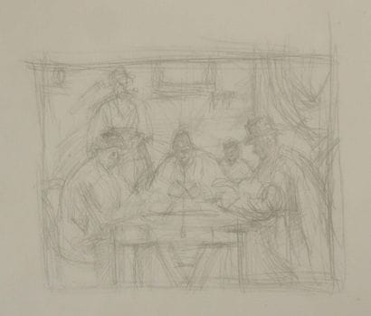 Alberto GIACOMETTI (1901-1966)(d'après)
Hommage...