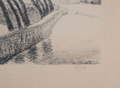 Charles LACOSTE (1870 - 1959)
Paris, la Seine...