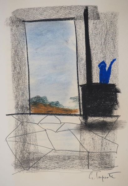 Georges LAPORTE (1926-2000)
Fenêtre avec...