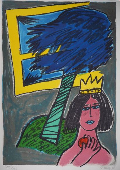 Guillaume CORNEILLE (1922-2010)
La reine...
