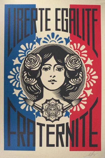 Shepard FAIREY, known as Obey Giant (1970-)
Liberty,...