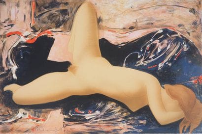 Alain BONNEFOIT (1937-)
Souplesse assoupie,...
