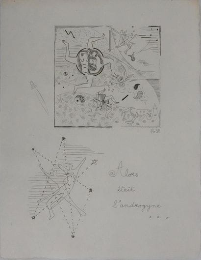 Roger VIEILLARD (1907-1989)
L'androgyne
Gravure...