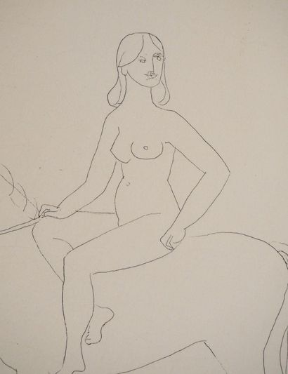 François Xavier LALANNE (1927-2008)
La cavalière,...