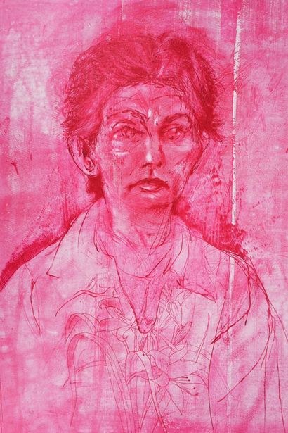Jim DINE (1935)
Nancy Outside in July XVII...