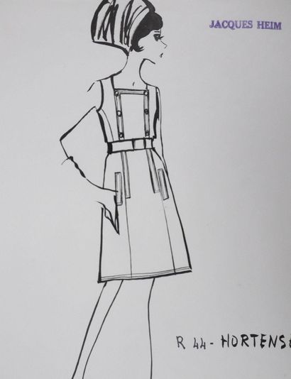 Jacques HEIM (1899-1967)
RobeHortense
Dessin...