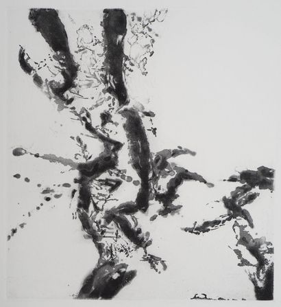 ZAO Wou-Ki(1920-2013)
Composition abstraite,...