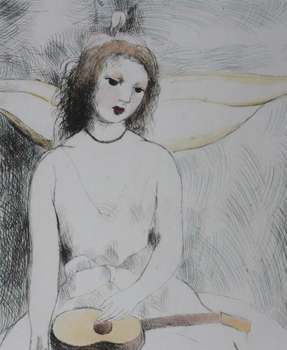 Marie LAURENCIN (1883-1956)
Jeune fille à...