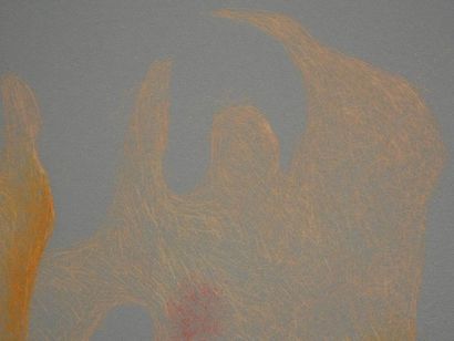 Mark TOBEY (1890-1976)
Silhouette à l'aube,...