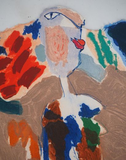Henri GUIBAL (1947-)
Les amoureux à la montagne
Gravure...