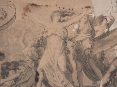 Jacques-Louis DAVID (1748-1825) 
Les Sabines,...