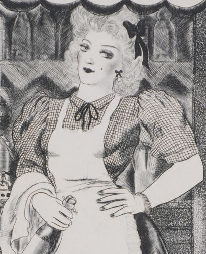 Robert JEANNISSON (1905-1977)
La Madelon,...
