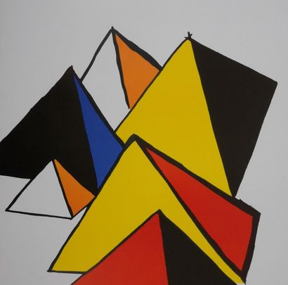 Alexander CALDER (1898-1976)
Pyramides
Lithographie...