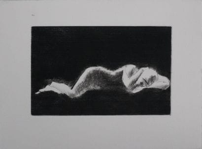 Paul GUIRAMAND (1926-2007)
Nue endormie
Gravure...