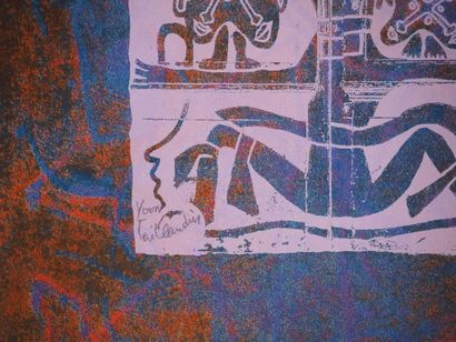 Yvon TAILLANDIER (1926-2018)
Totem intérieur...
