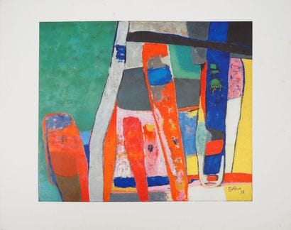 Maurice ESTEVE (1904–2004)
L'Aumance, 1961
Heliogravure...