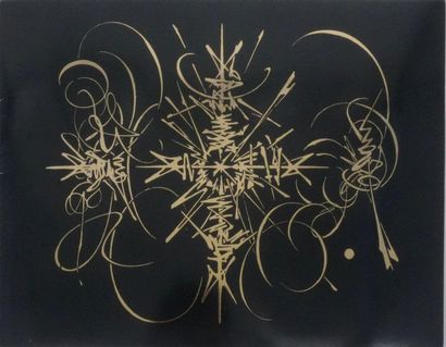 Georges MATHIEU (1921–2012)
Handwritten letter,...