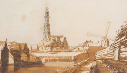 Johannes VERMEER (1632-1675)
L'église de...