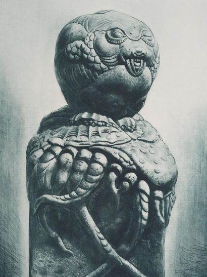 Henry CLEWS (1876-1937)
Og des octopi, 1959
Gravure...