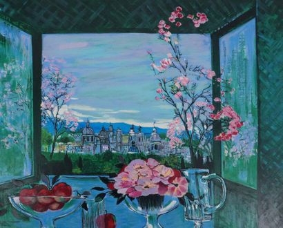 Michel HENRY (1928-2016)
Nature morte surplombant...
