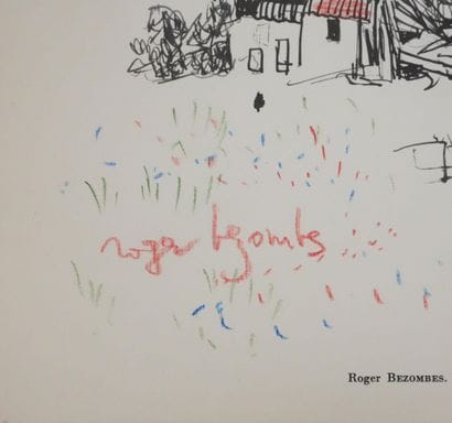 Roger BEZOMBES (1913-1994)
La route de Saint-Nectaire...
