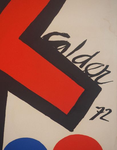 Alexander CALDER (1898-1976)
Asymétrie, 1972
Lithographie...