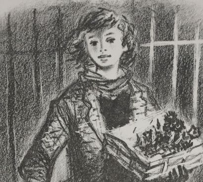 Lucien FONTANAROSA (1912–1975) 
The Flower...