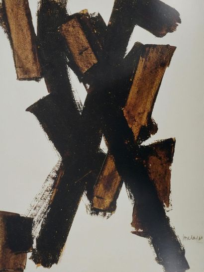 Pierre SOULAGES (1919-2022)
Brou de noix...