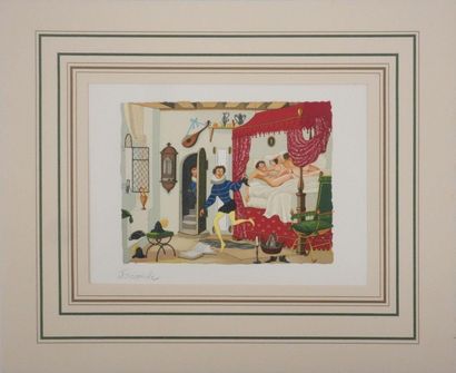 Henry LEMARIE (1911-1991)
Joconde
Gravure...