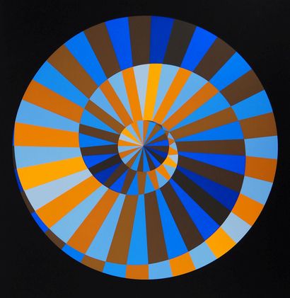 Victor VASARELY (1906-1997)
Olympia, Ciel...