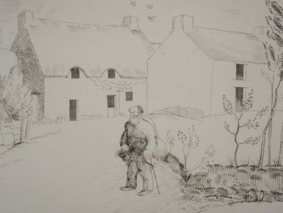Jean-Emile LABOUREUR (1877-1943)
Paysage...