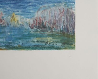 Pierre-Auguste RENOIR (1841-1919)
Au bord...