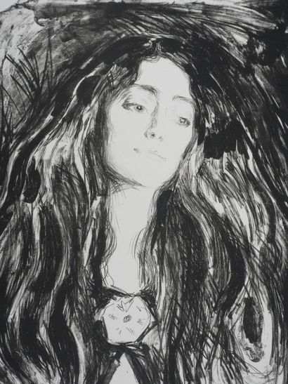 Edvard Munch (1863-1944) (d'après)
Broche,...