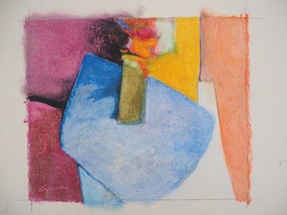 Claude GAVEAU (1940-2021)
Nature morte au...