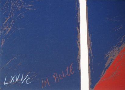 Jean-Marc BOLZE (1930-1992)
Composition rouge...
