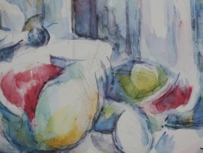 Paul CEZANNE (1839-1906) (d'après) 
Nature...