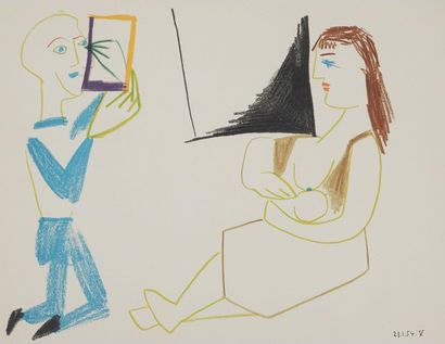 Pablo PICASSO (1881-1973)
Artiste, femme...