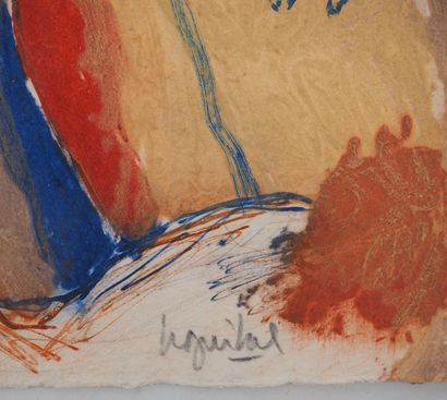 Henri GUIBAL (1947-)
Les amoureux à la montagne
Gravure...