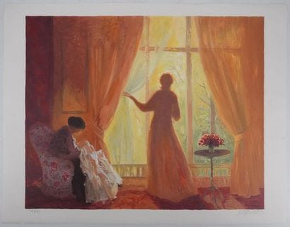 Yvonne CHEFFER DELOUIS (1910-2003)
Intérieur...