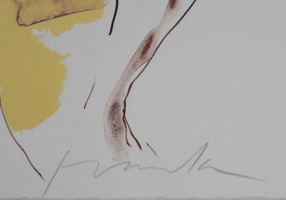 François FRANTA (1930-)
Deux silhouettes,...