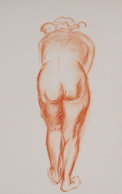 Emile OTHON FRIESZ (1879-1949)
Nu penché
Lithographie...