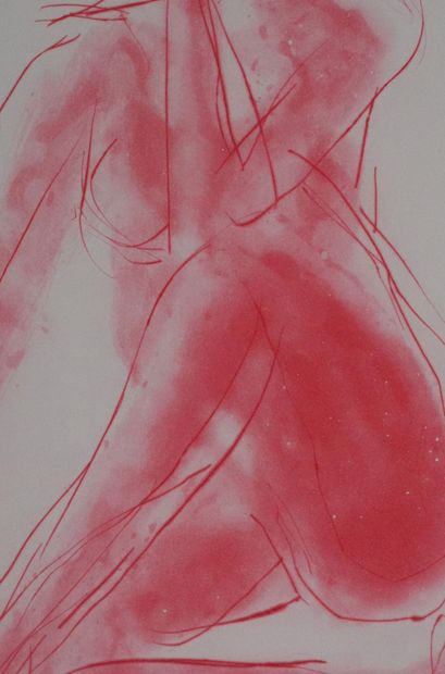 Claude GARACHE (1929-2023)
Nu aux jambes...