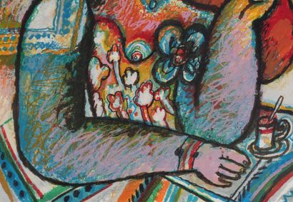Théo TOBIASSE (1927-2012)
Jeune femme à la...