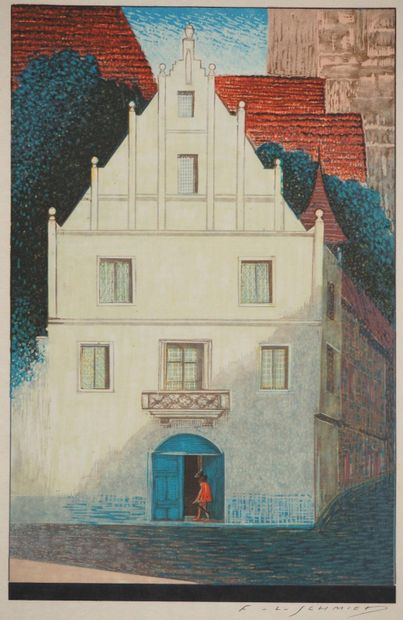 François-Louis SCHMIED (1873-1941)
Maison...