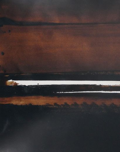 Pierre SOULAGES (1919-2022)
Brou de noix...