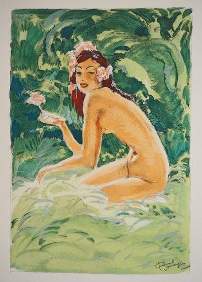 Jean-Gabriel DOMERGUE (1889–1968)
Tahitian...