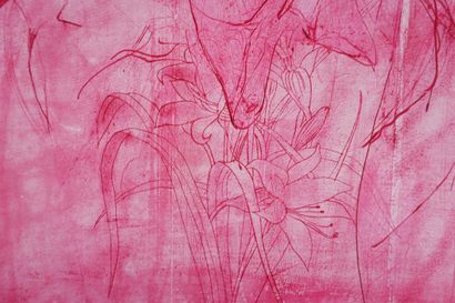 Jim DINE (1935)
Nancy Outside in July XVII...